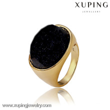 12807- Xuping atacado moda elegante ouro 18k anel de mulher da China